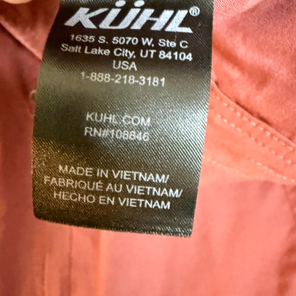 KUHL Splash Short Women 6 Red Clay Stretch Hiking Outdoors Gorpcore Casual EUC - Picture 4 of 15
